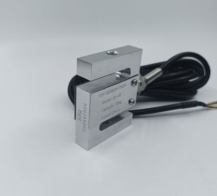 Température compensée -10C-60C Jauge de contrainte Cellule de charge de type S avec monture à vis