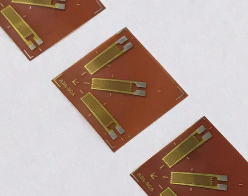 Jauge de contrainte en rosette pour cellule de charge