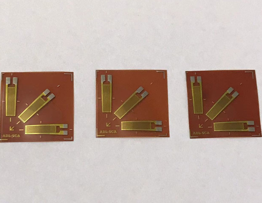 Jauge de contrainte en rosette pour cellule de charge