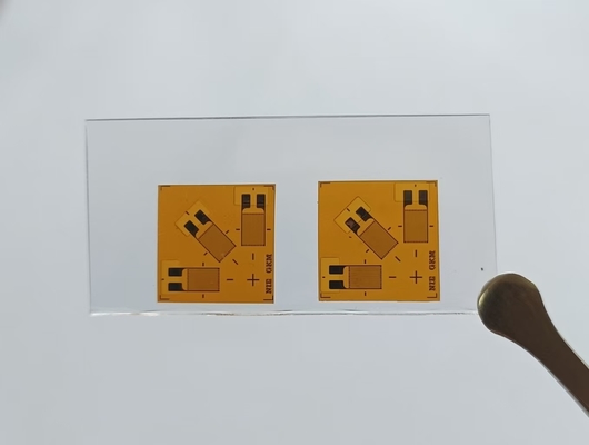 Jauge de contrainte en rosette pour cellule de charge