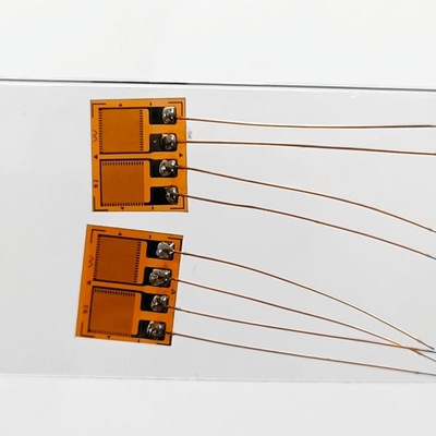L'état de la jauge de contrainte en feuille parallèle dans la cellule de charge de détection de l'art