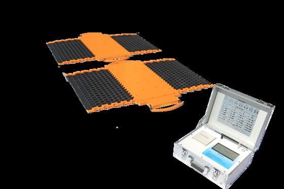 Des plaquettes de poids d'essieu portables avec une protection contre l'eau IP65 intégrée