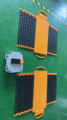 Système de pesage de véhicule polyvalent portable à balance d'essieu d'usine avec indicateur sans fil